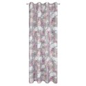 Vorhang SHERRY silber rosa 140x250 Ösen