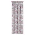 Vorhang SHERRY silber rosa 140x300 Kräuselband