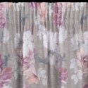 Vorhang SHERRY silber rosa 140x300 Kräuselband