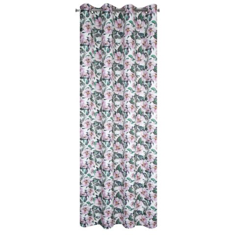 Vorhang SIMONA weiß FIO 140x250 Ösen