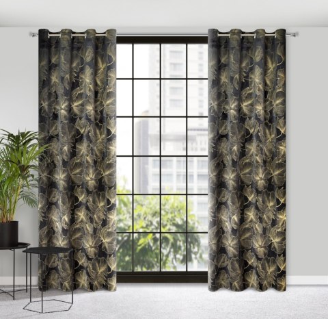 Vorhang STELLA CZ gold 140x250 Ösen