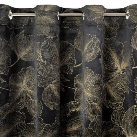 Vorhang STELLA CZ gold 140x250 Ösen