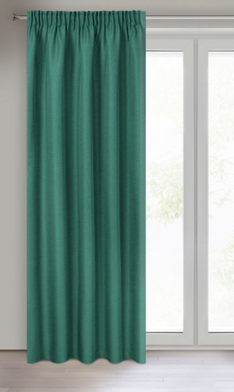 Vorhang STYLE grün 140x270 Kräuselband