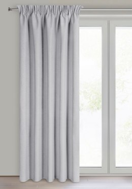 Vorhang SUZAN stahl 135x270 Kräuselband