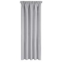 Vorhang SUZAN stahl 135x270 Kräuselband