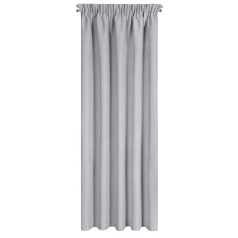 Vorhang SUZAN stahl 135x270 Kräuselband