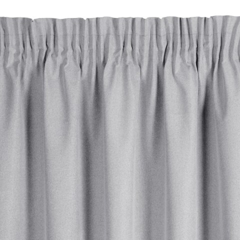 Vorhang SUZAN stahl 135x270 Kräuselband