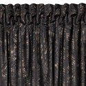 Vorhang TULIA schwarz SZ 135x270 Kräuselband