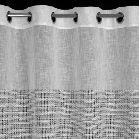 Vorhang VICKY weiß 140x250 Ösen