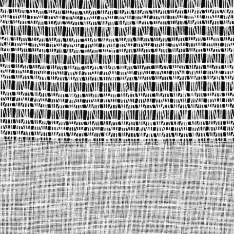 Vorhang VICKY weiß 140x250 Ösen