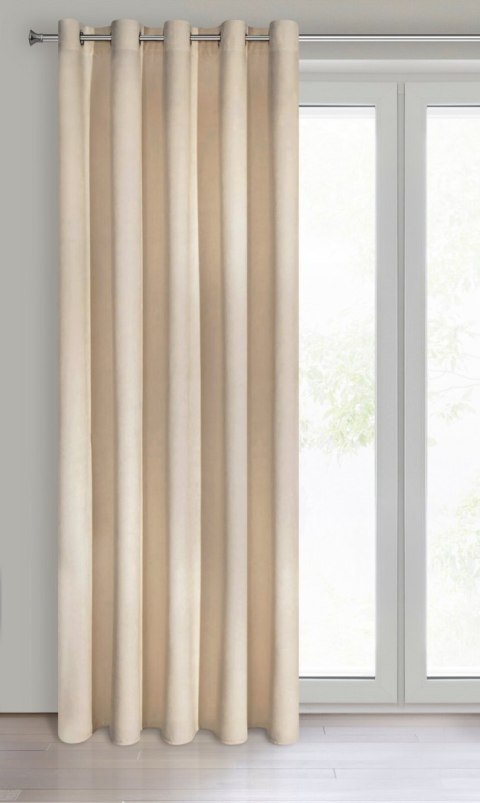 Vorhang VILLA beige 140x250 Ösen