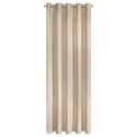 Vorhang VILLA beige 140x250 Ösen