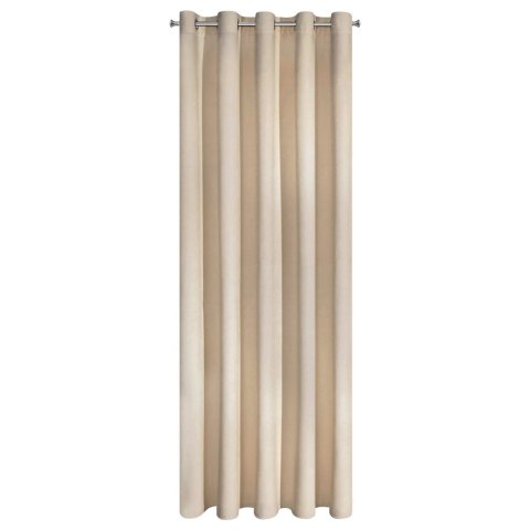 Vorhang VILLA beige 140x250 Ösen