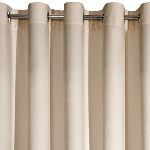 Vorhang VILLA beige 140x250 Ösen