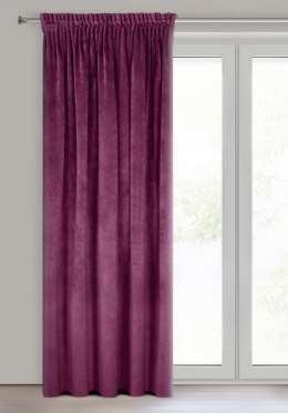 Vorhang VILLA dunkellila 140x270 Kräuselband