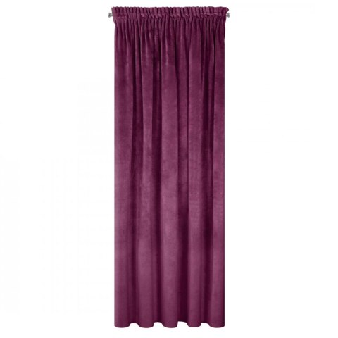 Vorhang VILLA dunkellila 140x270 Kräuselband