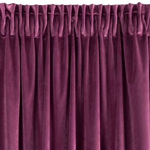 Vorhang VILLA dunkellila 140x270 Kräuselband