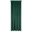 Vorhang VILLA dunkelgrün 140x270 Kräuselband