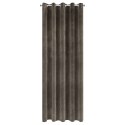 Vorhang VILLA graphit 140x250 Ösen