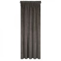 Vorhang VILLA graphit 140x270 Kräuselband