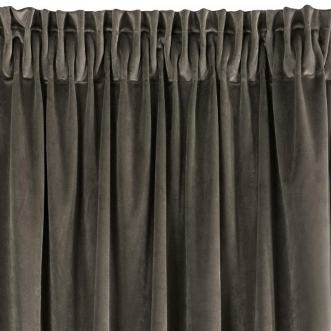 Vorhang VILLA graphit 140x270 Kräuselband