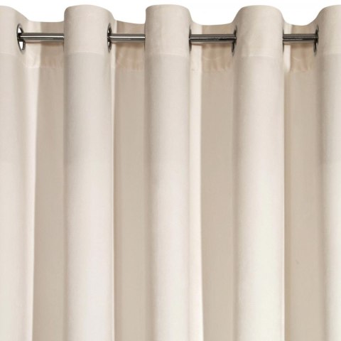 Vorhang VILLA hellbeige 140x250 Ösen 10