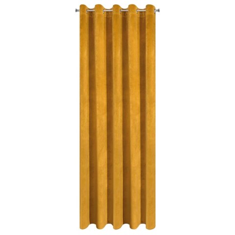 Vorhang VILLA gelb 140x250 Ösen 10