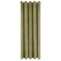 Vorhang VILLA olvigrün 140x250 Ösen 10
