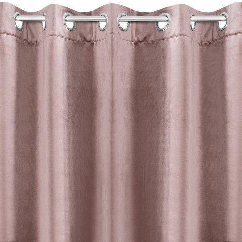 Vorhang VILLA altrosaR 140x250 Ösen 10