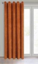 Vorhang VILLA orange 140x250 Ösen 10