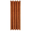 Vorhang VILLA orange 140x250 Ösen 10