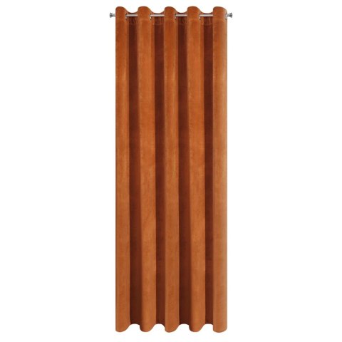 Vorhang VILLA orange 140x250 Ösen 10