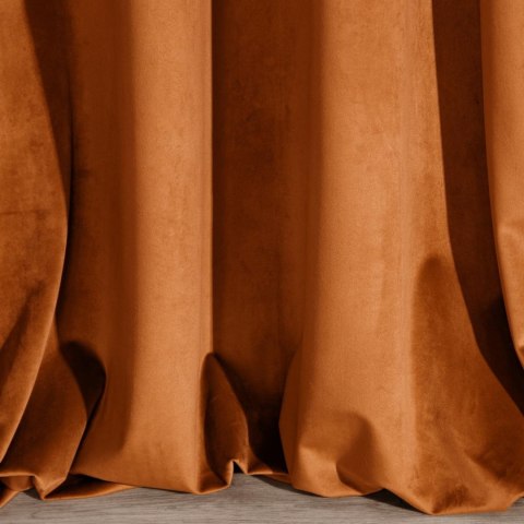Vorhang VILLA orange 140x250 Ösen 10