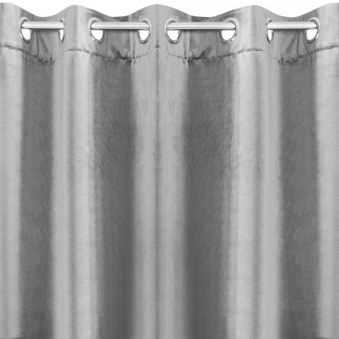 Vorhang VILLA stahl 140x250 Ösen 10