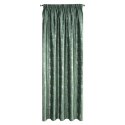 Vorhang VILMA dunkelgrün 140x270 Kräuselband