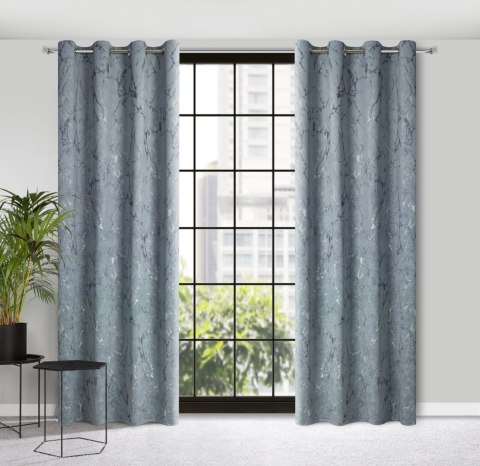 Vorhang WERA graphit 140x250 Ösen