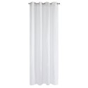 Vorhang ZUHAL weiß 140x250 Ösen