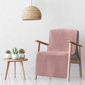 Warme Decke Amber, ideale Sofadecke rosa 70x160