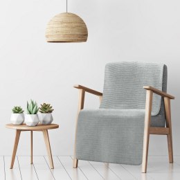 Warme Decke Amber, ideale Sofadecke silber 70x160