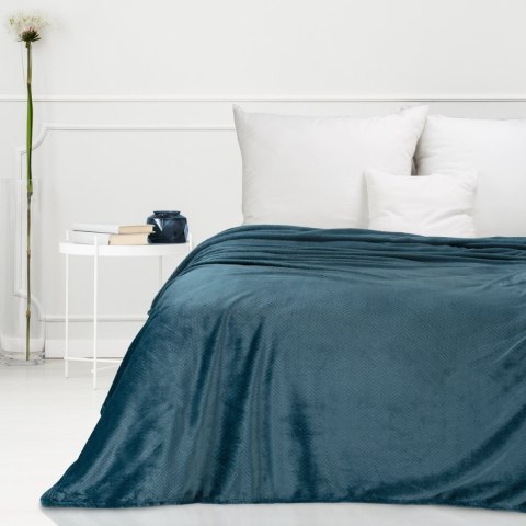 Weiche Sofadecke CINDY5 200x220 dunkelblau