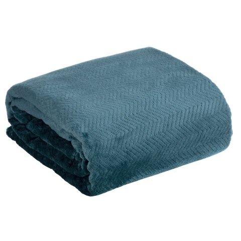 Weiche Sofadecke CINDY5 200x220 dunkelblau