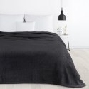 Wohndecke LORI: dick, weich & gesteppt, ideal für Sofa & Bett schwarz 150x200 schwarz