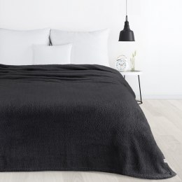 Wohndecke LORI: dick, weich & gesteppt, ideal für Sofa & Bett schwarz 70x160 schwarz