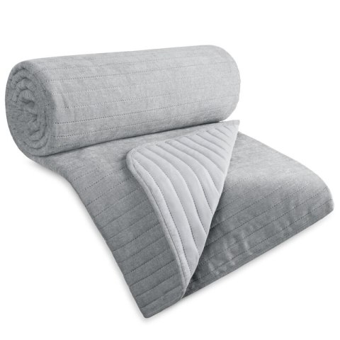 Tagesdecke GLORI silber 170x210