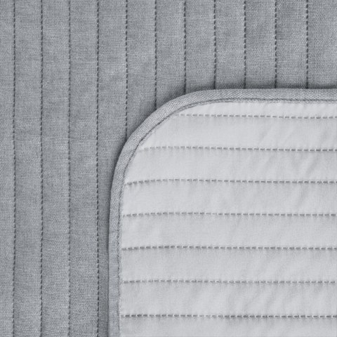 Tagesdecke GLORI silber 220x240