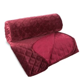 Tagesdecke VELVET3 dunkelrot 220x240