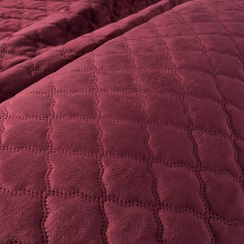 Tagesdecke VELVET3 dunkelrot 220x240