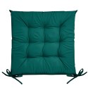 Wasserdichtes Stuhlkissen Outdoor GARTEN 01 40x40x5 dunkelgrün