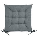 Wasserdichtes Stuhlkissen Outdoor GARTEN 01 40x40x5 stahl