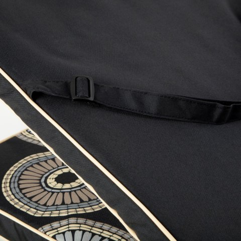 Wasserdichtes Stuhlkissen Outdoor GARTEN 19A 43X43 schwarz beige